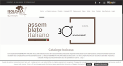 Desktop Screenshot of isolcasa.it